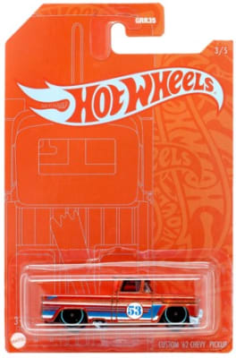 HOT WHEELS GRR35 CUSTOM CHEVY PICKUP1