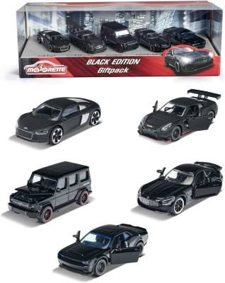 AUTO MAJORETTE BLACK EDITION 5 PIECES GIFTPACK1