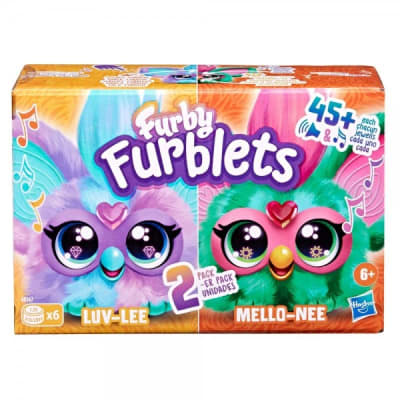 FURBY FURBLETS LUV-LEE Y MELLO-NEE1