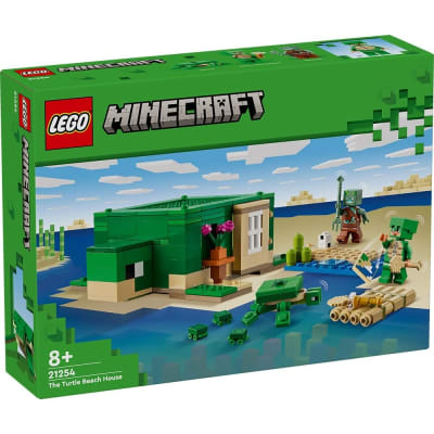 LEGO MINECRAFT LA CASA-TORTUGA DE LA PLAYA1