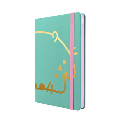 CUADERNO NOTES A5 TAPA DURA RAYADO PUSHEEN - MOOVING1