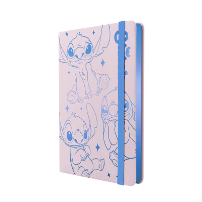 CUADERNO NOTES A5 TAPA DURA RAYADO STITCH - MOOVING1