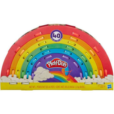 PLAY-DOH ULTIMATE RAINBOW COMPUND 40 PACK1