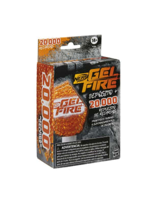 NERF PRO GELFIRE REPUESTO 20K NARANJA2
