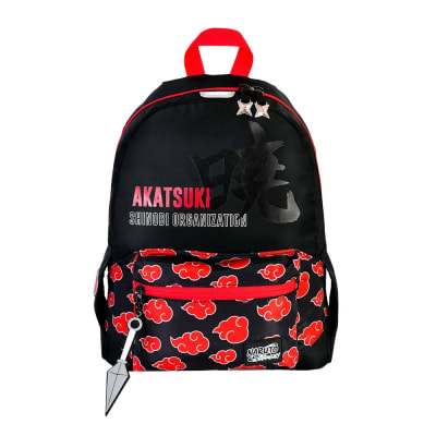 NARUTO MOCHILA - BANANO NARUTO SHIPPUDEN NEGRO1