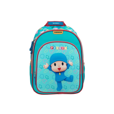 POCOYO MOCHILA MEDIANA PREMIUM CELESTE1