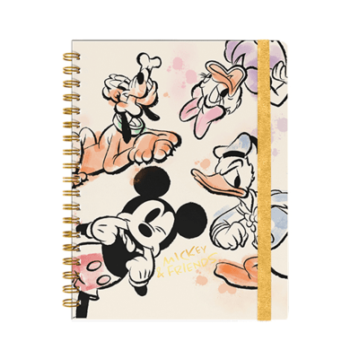 LIBRETA ESPIRAL MICKEY HOJAS LINEADAS 96HJS (A5) SURTIDO - MOOVING1