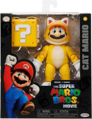 SUPER MARIO MOVIE FIGURA CAT MARIO1