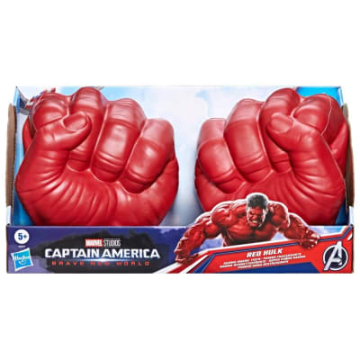 CAPITAN AMERICA BRAVE NEW WORLD PUÑOS RED HULK1