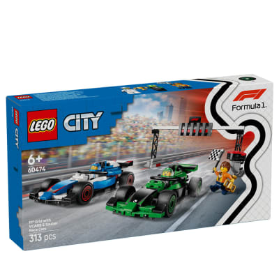 LEGO CITY FORMULA 1 PARRILLA DE F1® CON AUTOS DE CARRERAS VCARB Y SAUBER1