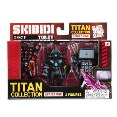 SKIBIDI TOILET PACK DE 3 FIGURAS TITAN COLLECTION1