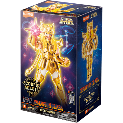 BLOKEES CABALLEROS DEL ZODIACO CHAMPION CLASS SCORPIO MILO1