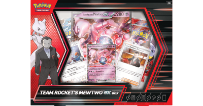 POKEMON TEAM ROCKET’S MEWTWO EX BOX INGLÉS1