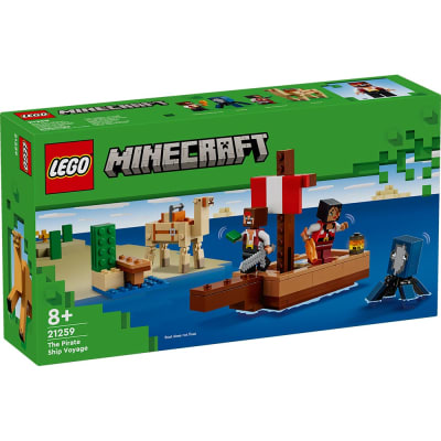 LEGO MINECRAFT EL VIAJE EN EL BARCO PIRATA1