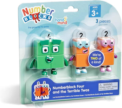 NUMBERBLOCKS FIGURAS CUATRO Y LOS TERRIBLES DOS1