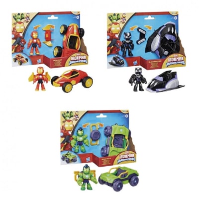 IRON MAN Y SUS INCREÍBLES AMIGOS VEHICULOS SURTIDO1