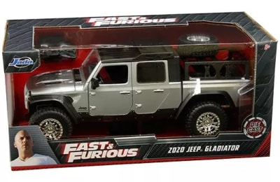 JADA TOYS FAST AND FURIOUS JEEP GLADIATOR CANDY SILVER 20205