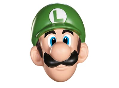 SUPER MARIO MÁSCARA NINTENDO LUIGI1