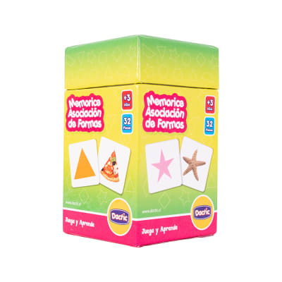 JUEGO - MEMORICE ASOCIACION DE FORMAS - DACTIC2