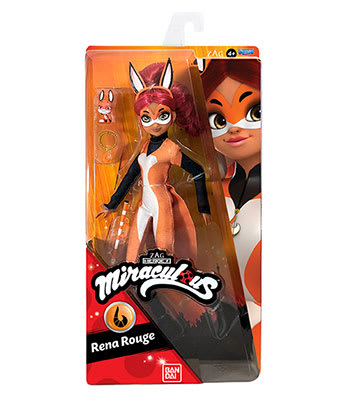 MIRACULOUS RENA ROUGE 11 PULG MIRACULOUS RENA ROUGE 11 PULG
