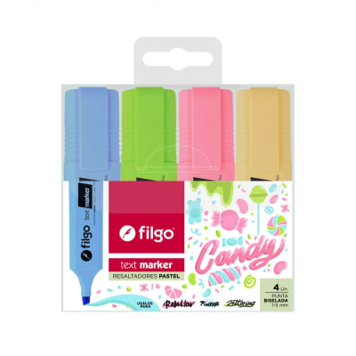 SET 4 DESTACADORES PASTEL COLORES CANDY SET 4 DESTACADORES PASTEL COLORES CANDY