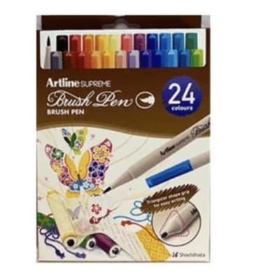 SET 24 LAPICES BRUSH PEN - ARTLINE1