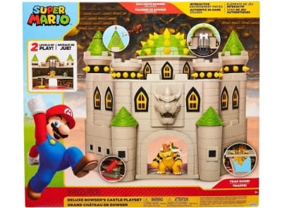 SUPER MARIO NINTENDO SET ESCENA BATALLA CASTILLO DE BOWSER3