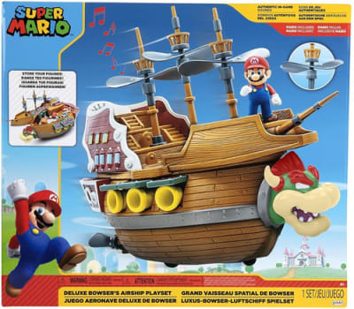 SUPER MARIO NINTENDO JUEGO AERONAVE DELUXE DE BOWSER1