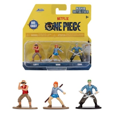 FIGURA ONE PIECE  PACK3 NANO METALFIGS1