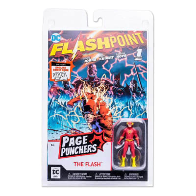 DC FLASH FIGURA CON CÓMIC2