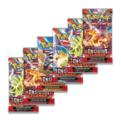 TCG CARTAS POKEMON SCARLET & VIOLET OBSIDIAN FLAMES INGLES1