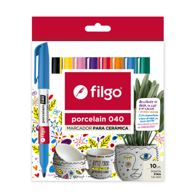 SET 10 MARCADORES PARA PORCELANA PORCELAIN 040 - FILGO1