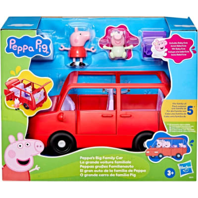 PEPPA PIG PEPPAS FAMILY NEW RED CAR1