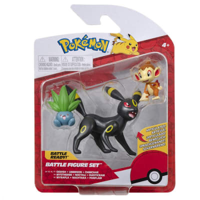 POKEMON PACK 3 FIGURAS CHIMCHAR - ODDISH - UMBREON2