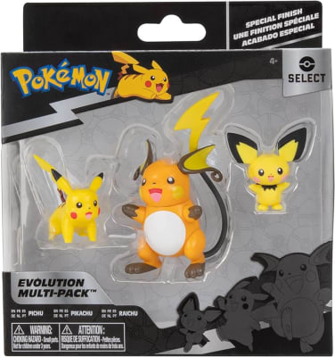 POKEMON PACK FIGURAS EVOLUCION PIKACHU2