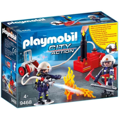PLAYMOBIL CITY ACTION SET BOMBEROS CON BOMBA DE AGUA2