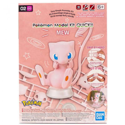 BANDAI POKEMON MODEL KIT QUICK!! 02 MEW2