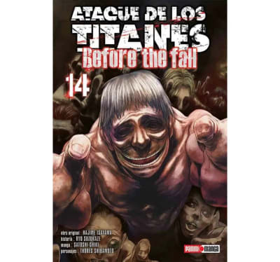 PANINI ATAQUE DE LOS TITANES BEFORE THE FALL N.141