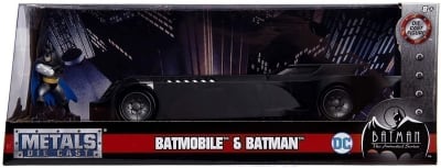 2.75+1:24 | Batmobile | Animated Series Batmobile WHIT/Batman Figure1