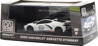 GREENLIGHT 1:43 2020 Chevrolet Corvette C8 Stingray Coupe - Road America Offcial Pace Car1