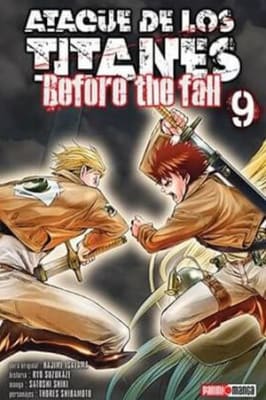 PANINI MANGA ATAQUE DE LOS TITANES BEFORE THE FALL N. 91