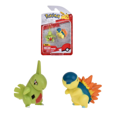 POKEMON BATTLE FIGURE PACK CYNDAQUIL & LARVITAR POKEMON BATTLE FIGURE PACK CYNDAQUIL & LARVITAR
