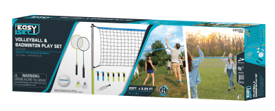 SET DE VOLLEYBALL Y BADMINTON SET DE VOLLEYBALL Y BADMINTON