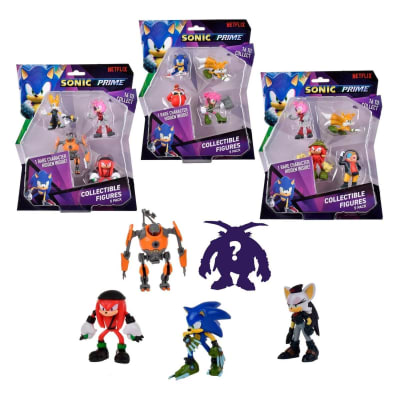 PACK 5 FIGURAS SONIC DE 7 CMS SON22401