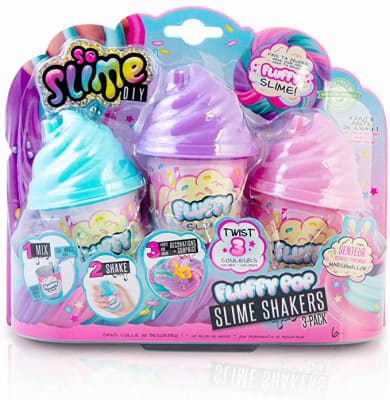 SO SLIME - SLIME SHAKER FLUFFLY POP 3 PACK SO SLIME - SLIME SHAKER FLUFFLY POP 3 PACK
