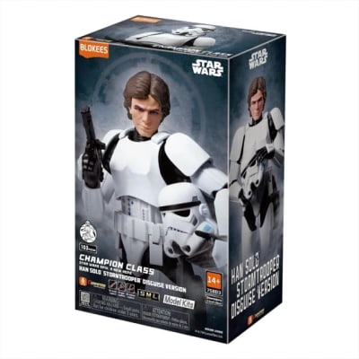 BLOKEES Star Wars EPIV: A New HopeChampion Class 03 HAN SOLO Stormtrooper disguise version2