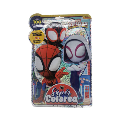 SUPER COLOREA SPIDEY AND FRIENDS1