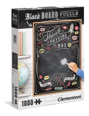 Puzzle 1000 Pcs Pizarra Think Outside The Box1