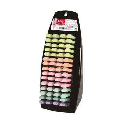 SET 60 DESTACADORES TEXT MARKER DISPLAY PASTEL - FILGO1