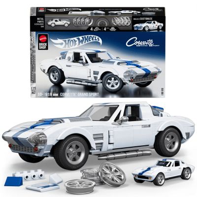 MATTEL BRICK SHOP ELITE CORVETTE1